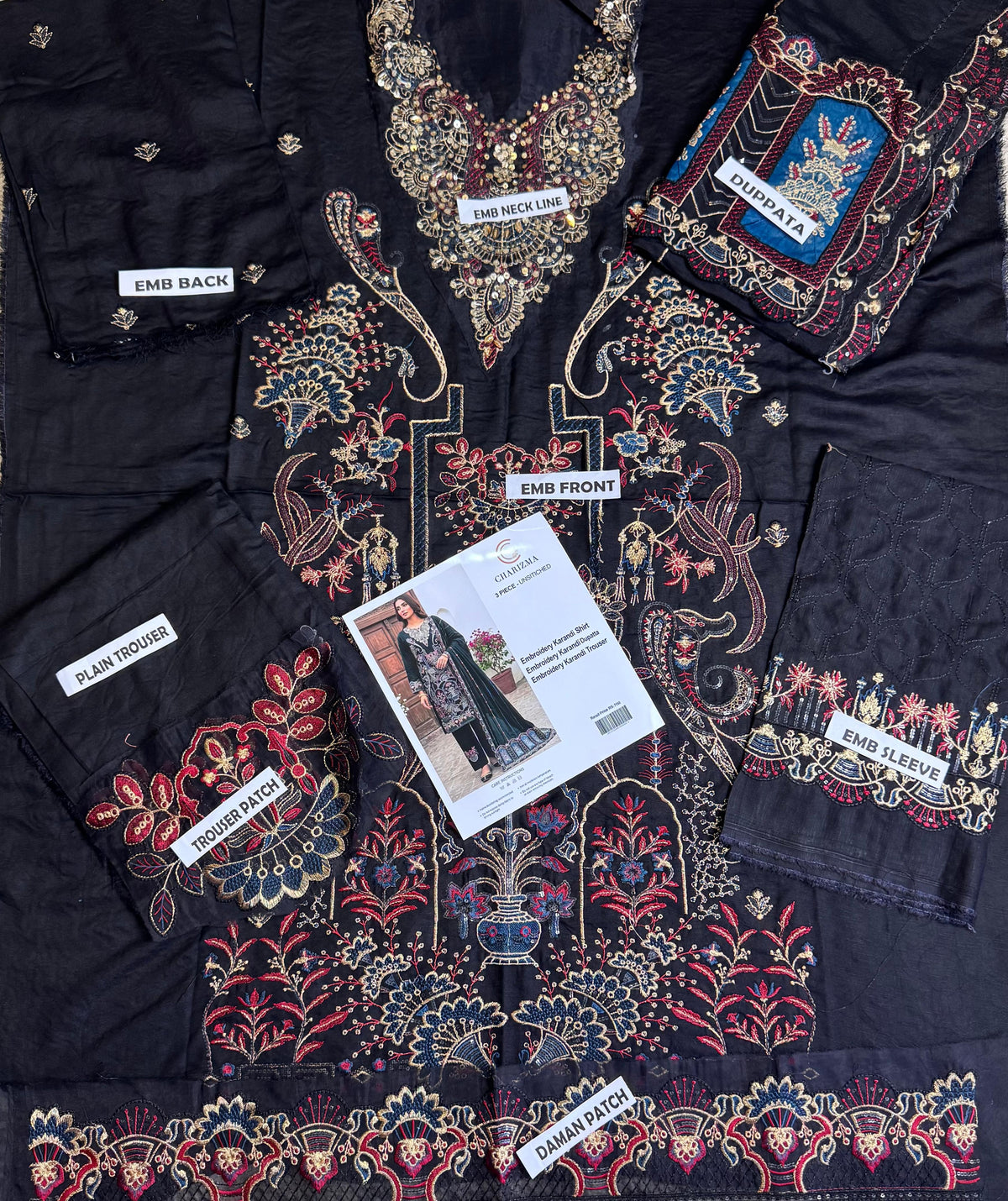 Charizma Embroidered Karandi