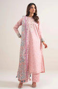 Sapphire 3PC Printed Karandi Suit
