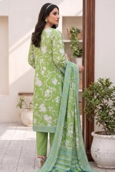 Mashaim Printed Khaddar | Digital Printed 3-Piece Khaddar Suit