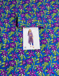 Alkaram Printed Silver Khaddar Shirt