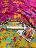 BAREEZE Premium Printed Linen 3-Piece Suit