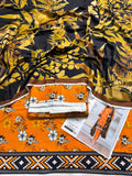BAREEZE Premium Printed Linen 3-Piece Suit