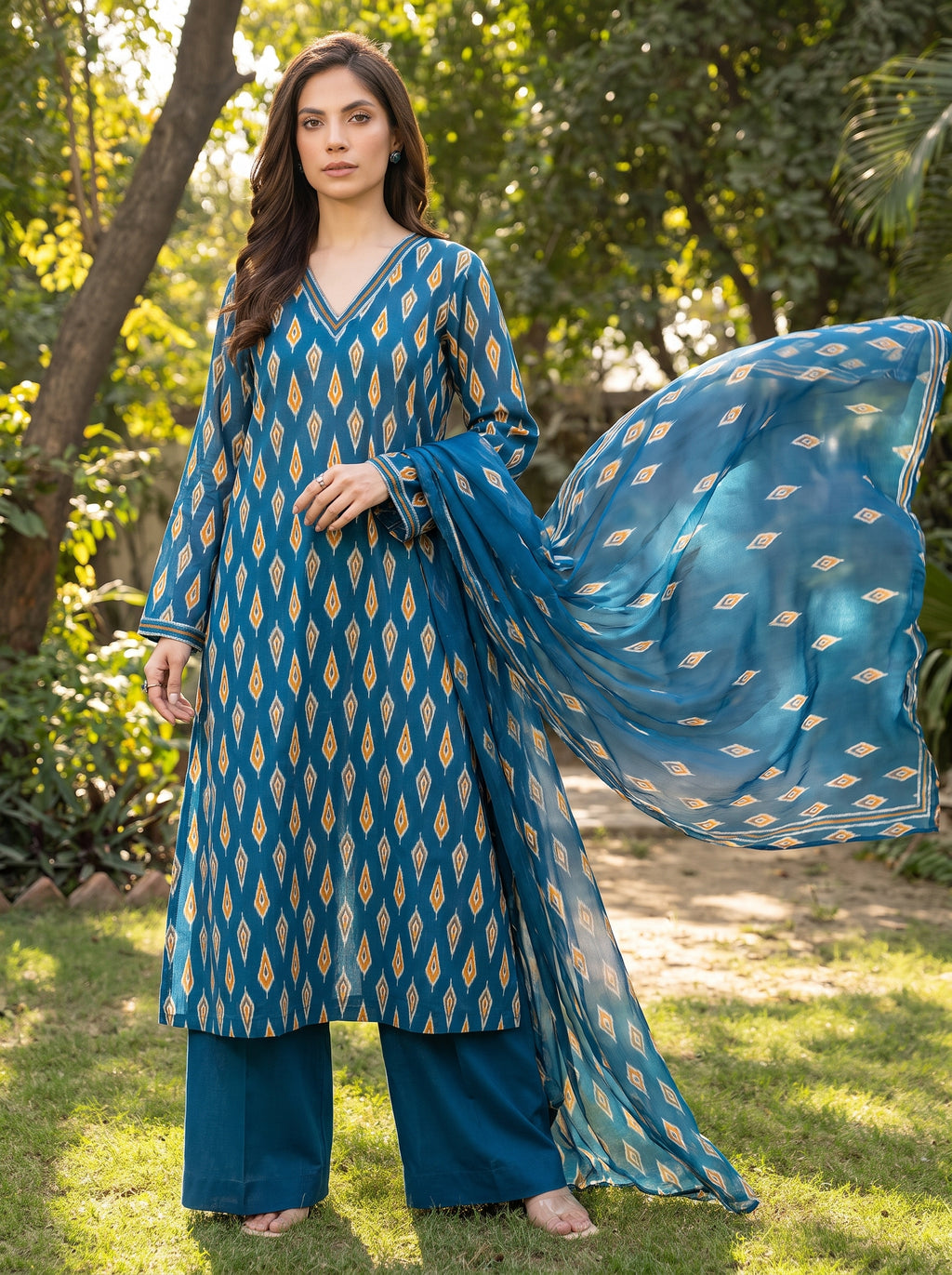 Bareeze Premium Lawn 3 Piece Unstitched Suit