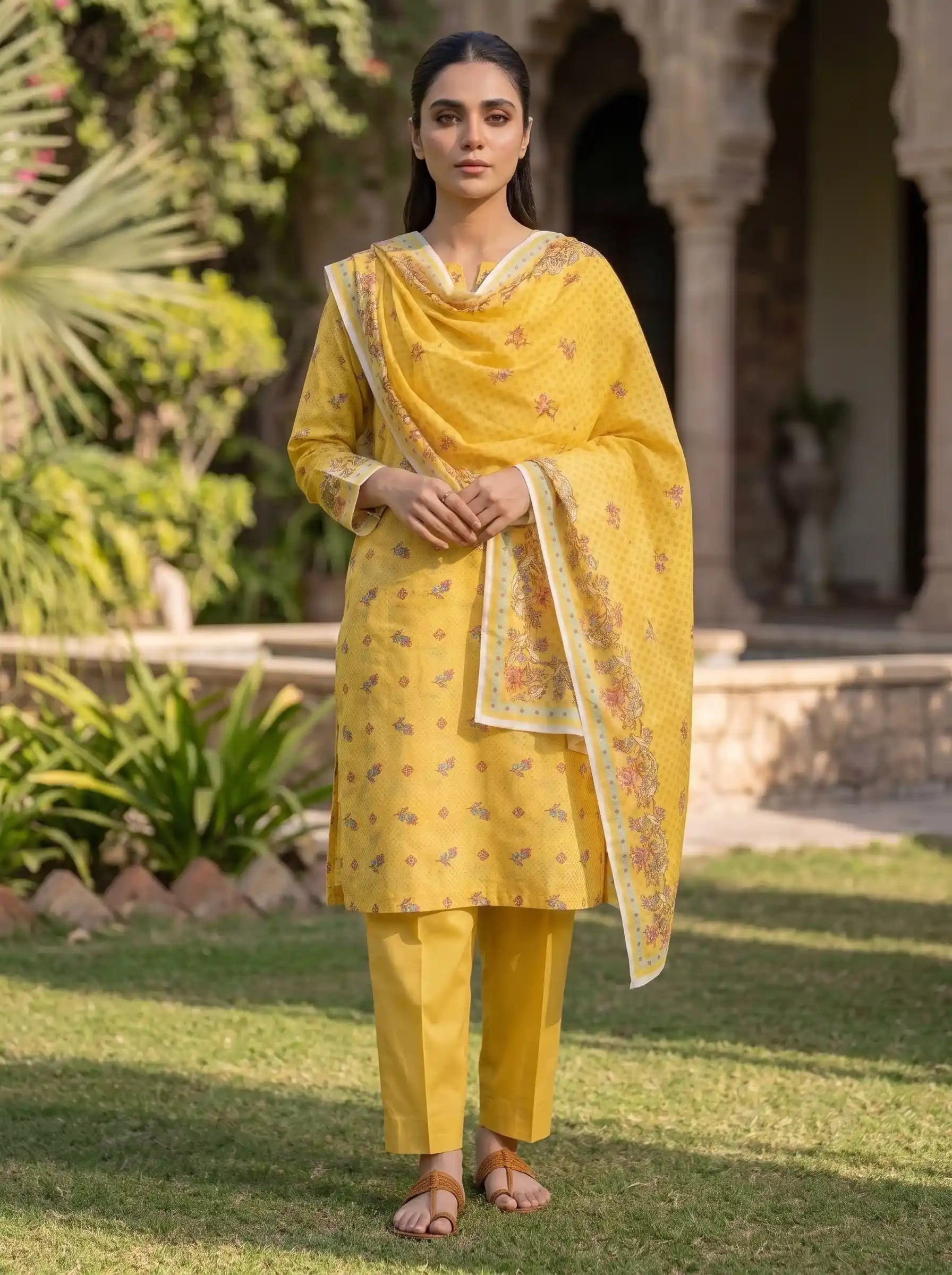 Kayseria - Printed 3-Piece Lawn Suit