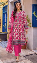 Khaadi Printed Khaddar 3-Piece Suit