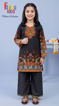 Fatima Kids — Digital Printed Linen 2-Piece