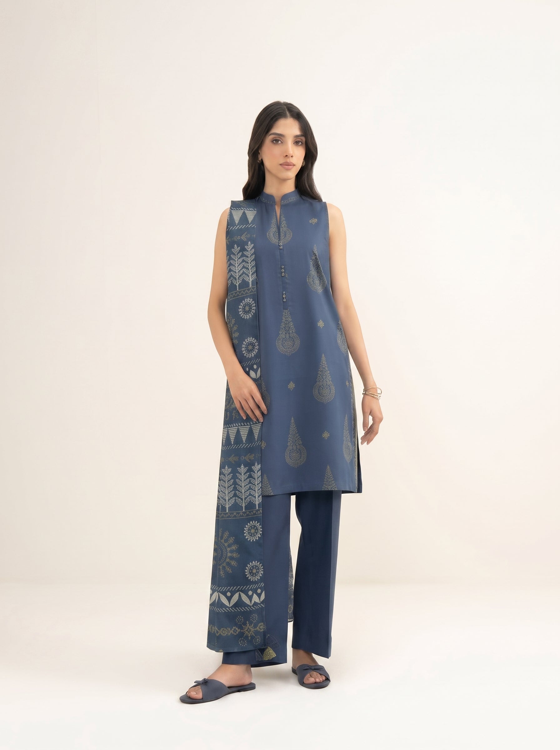 3 Piece - Printed Lawn Suit