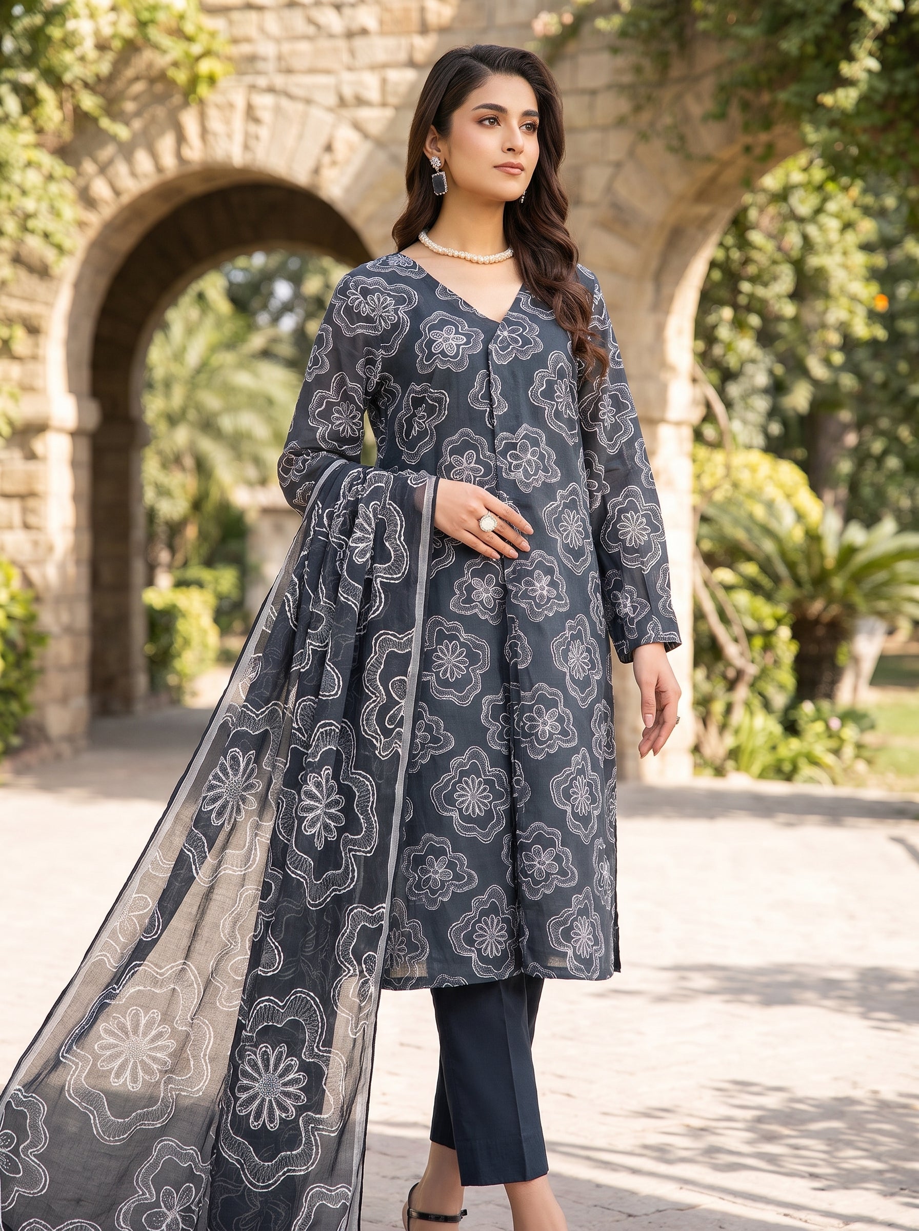 Bareeze Premium Lawn 3 Piece Unstitched Suit