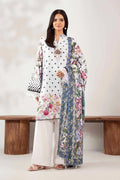 Nishat Digital Printed Linen 3-Piece Suit