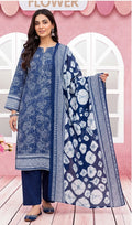 Khaadi Printed Khaddar 3-Piece Suit