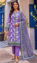 Khaadi Printed Khaddar 3-Piece Suit