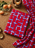 Ethnic by Osma Printed Linen 2-Piece Suit