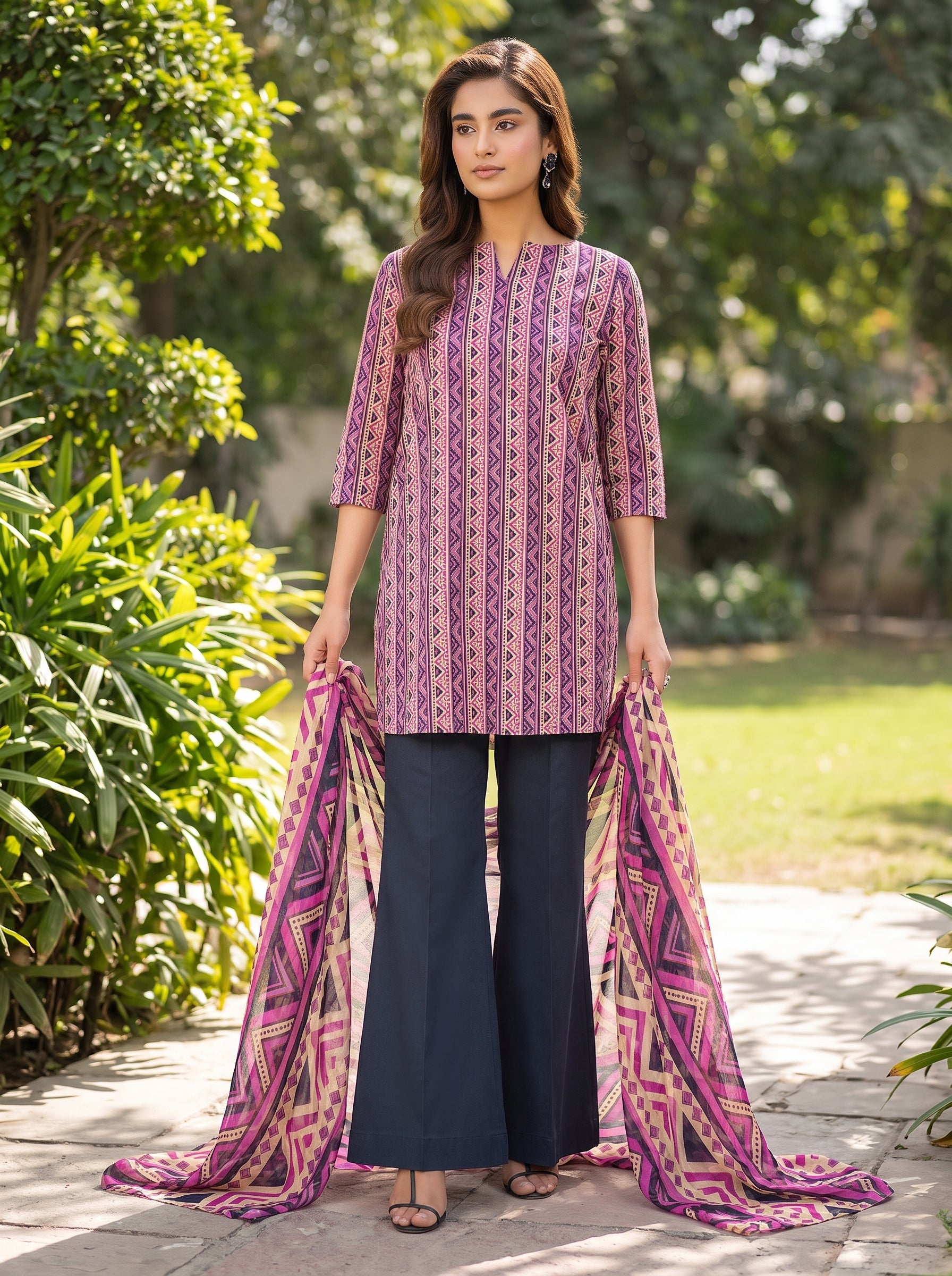 Bareeze Premium Lawn 3 Piece Unstitched Suit