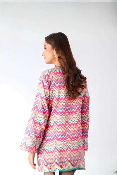 Bareeze Printed Karandi 3-Piece Suit