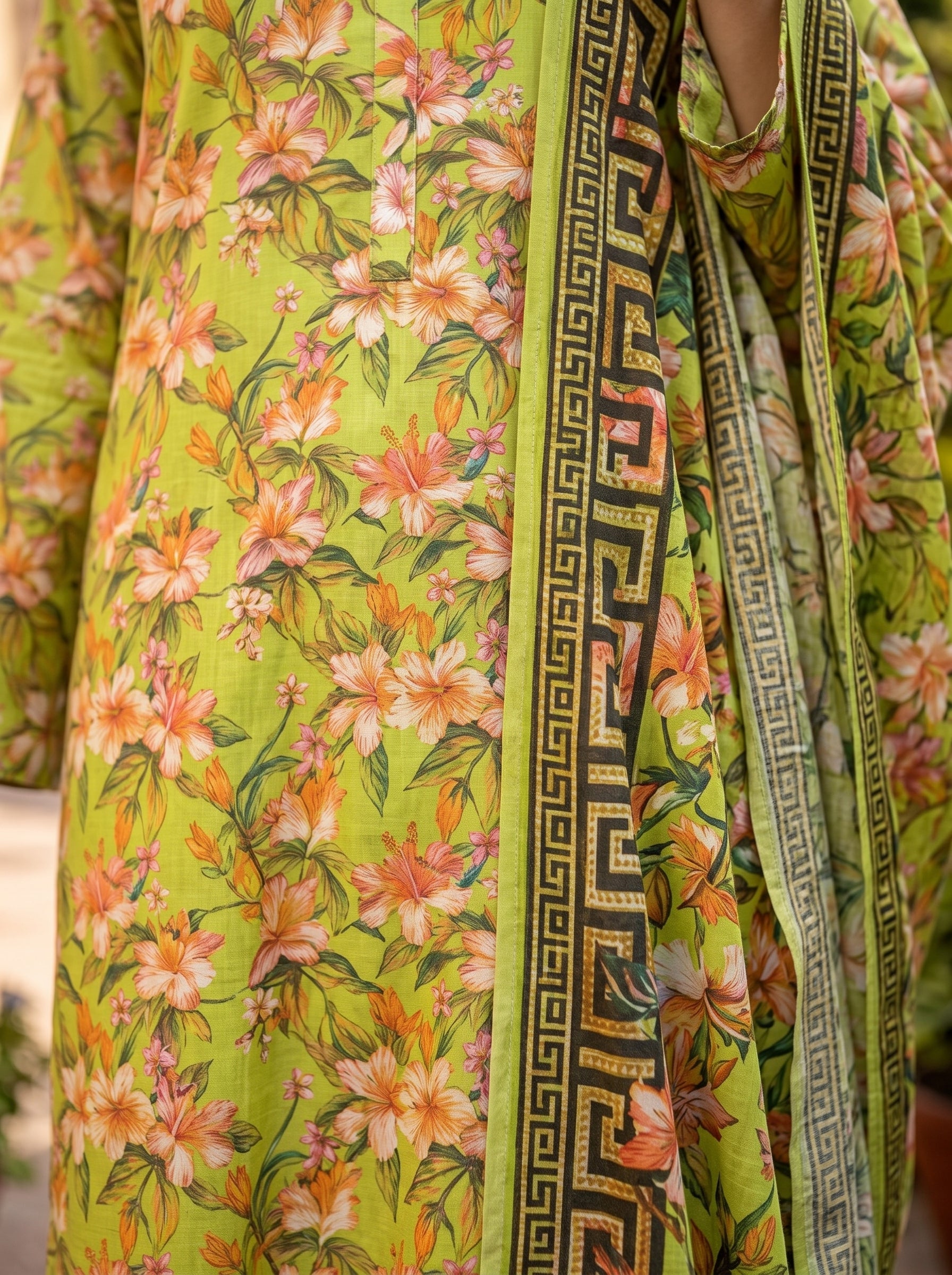 3 Piece Printed Lawn Suit