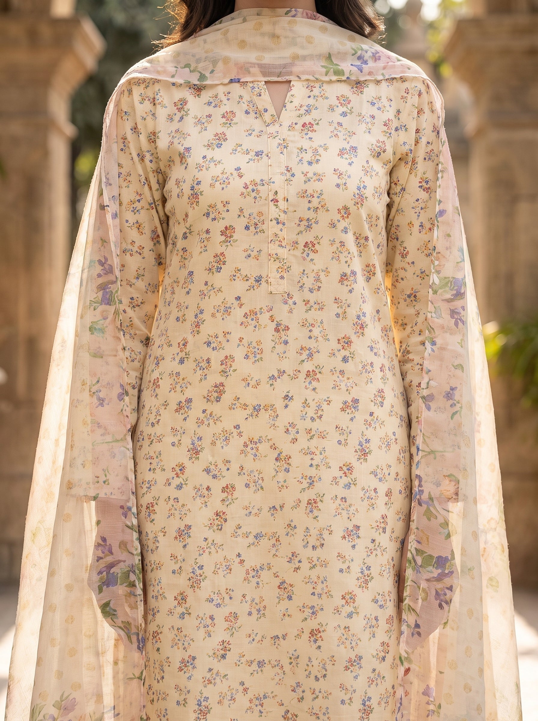 Bareeze Premium Lawn 3 Piece Unstitched Suit