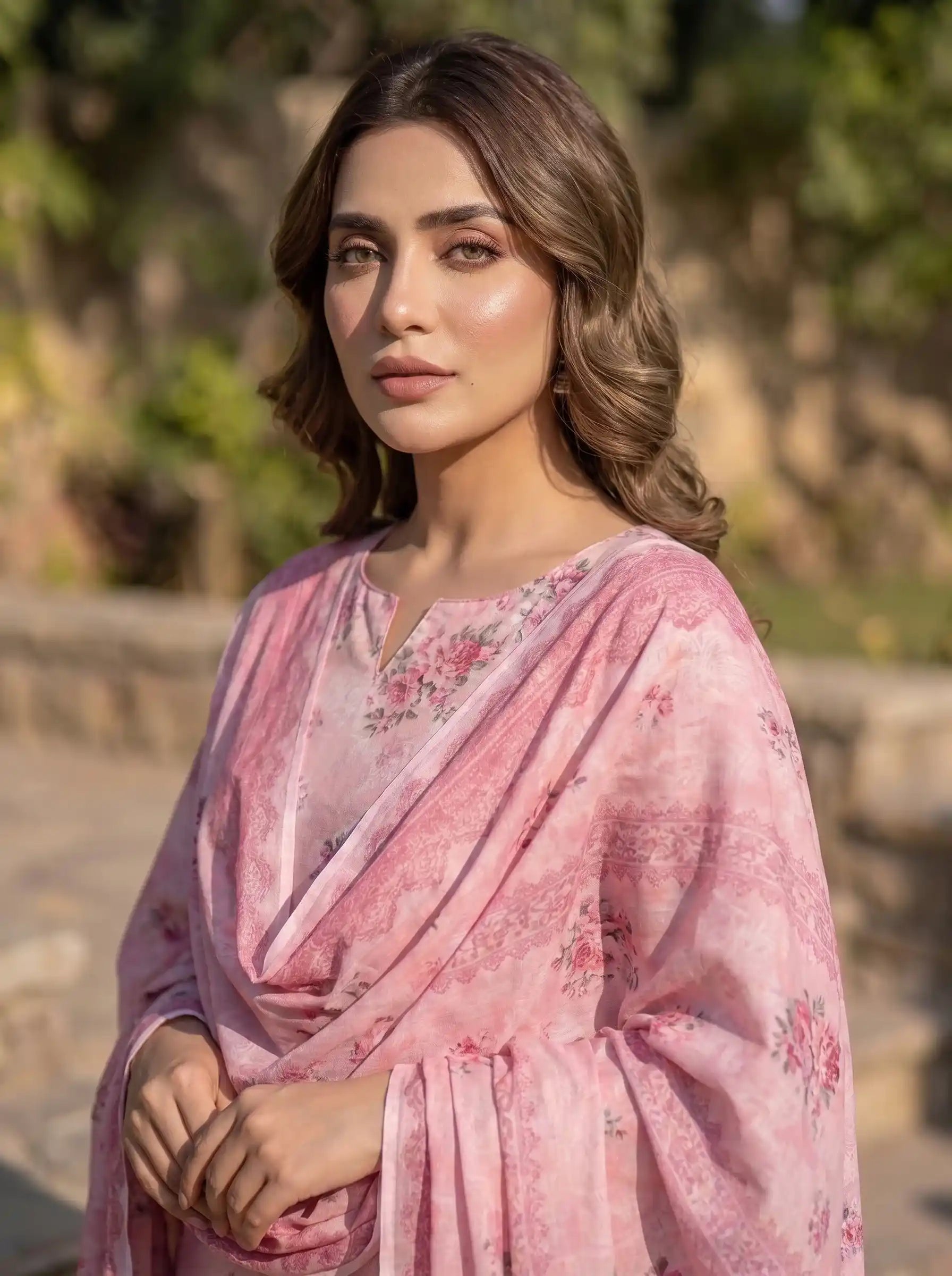 Kayseria - Printed 3-Piece Lawn Suit