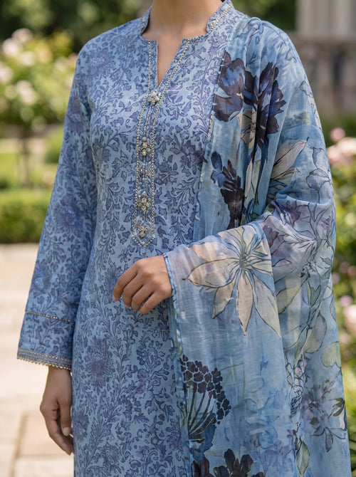 3 Piece Lawn Suit