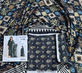 Edenrobe Digital Printed Khaddar 3 Piece