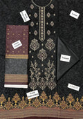 Nishat Embroidered Printed Linen 3-Piece Suit