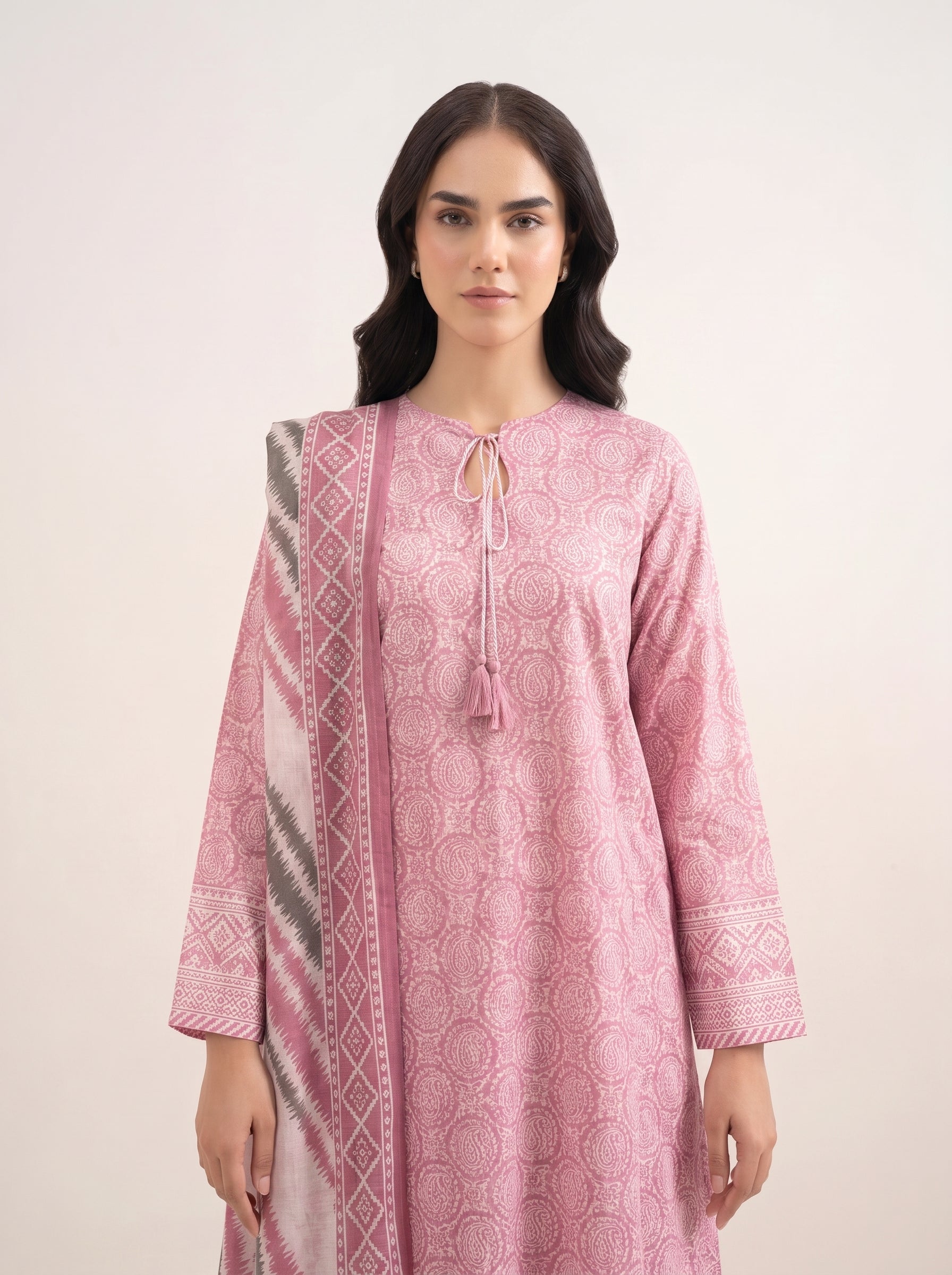 3 Piece - Printed Lawn Suit