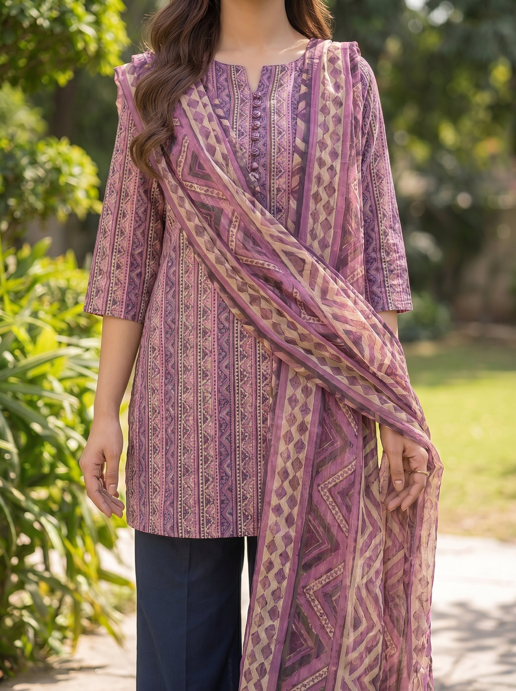 Bareeze Premium Lawn 3 Piece Unstitched Suit