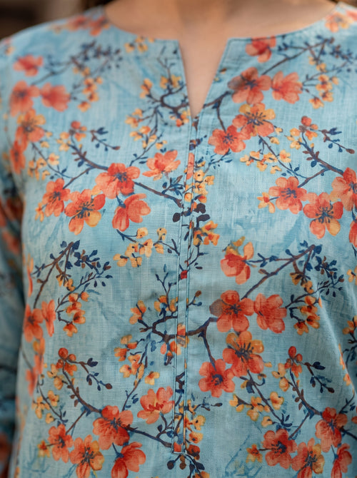 3 Piece Printed Lawn Suit