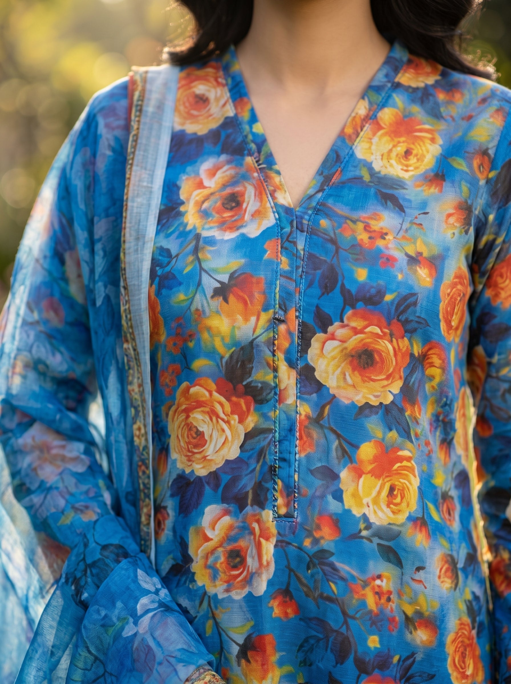 3 Piece Printed Lawn Suit