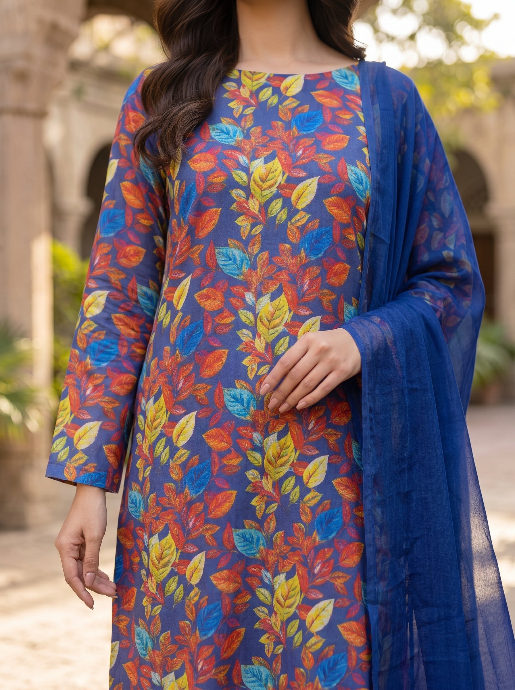 3 Piece Printed Lawn Suit
