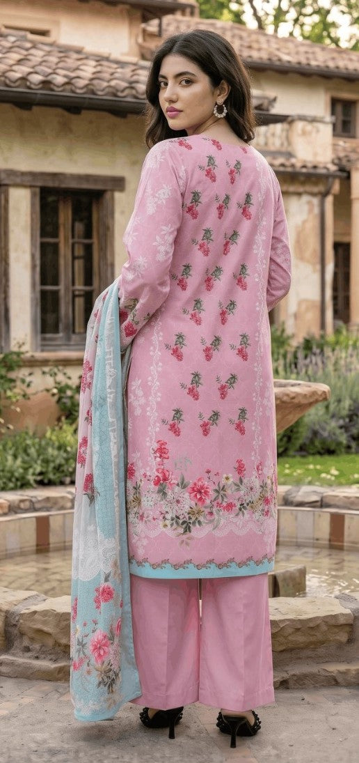 Mashaïm Digital Printed Linen 3-Piece Suit | Printed Linen Collection