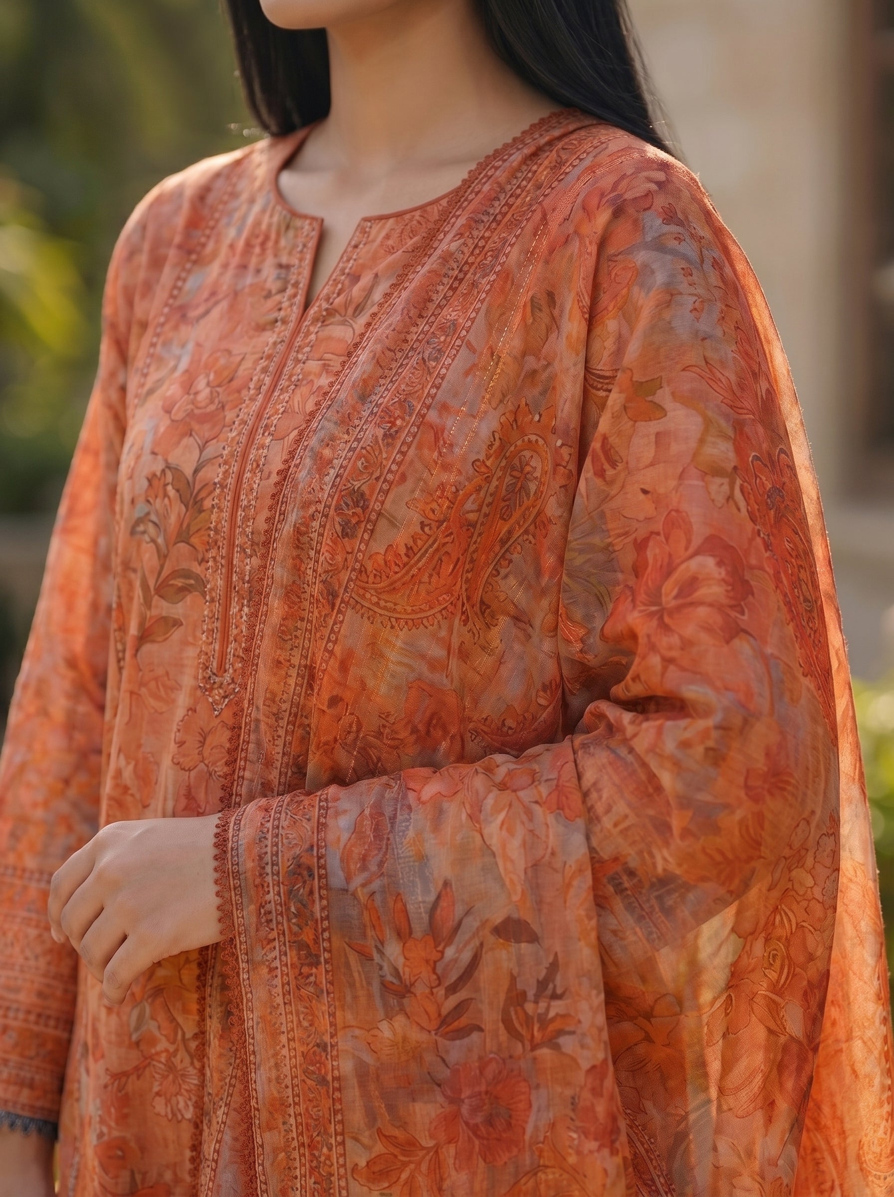 3 Piece Lawn Suit