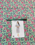 Alkaram Printed Silver Khaddar Shirt