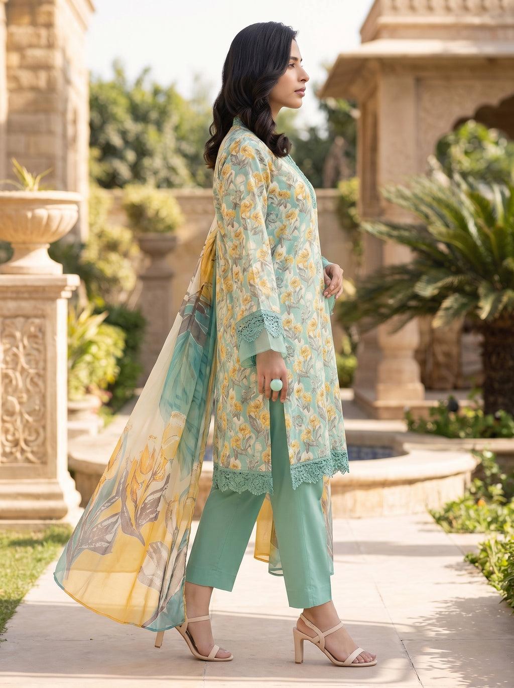 Bareeze Premium Lawn 3 Piece Unstitched Suit