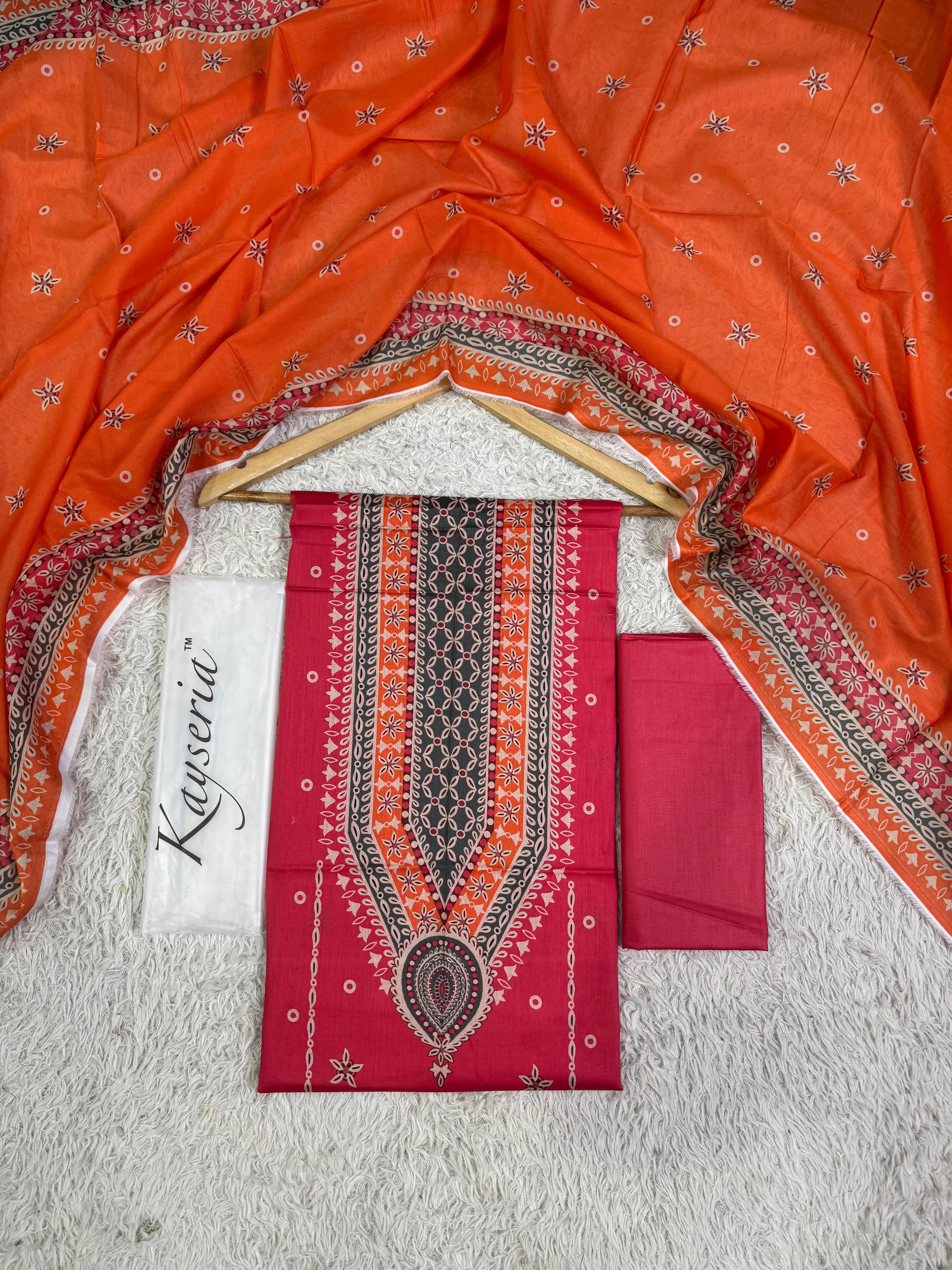 Kayseria - Printed 3-Piece Lawn Suit