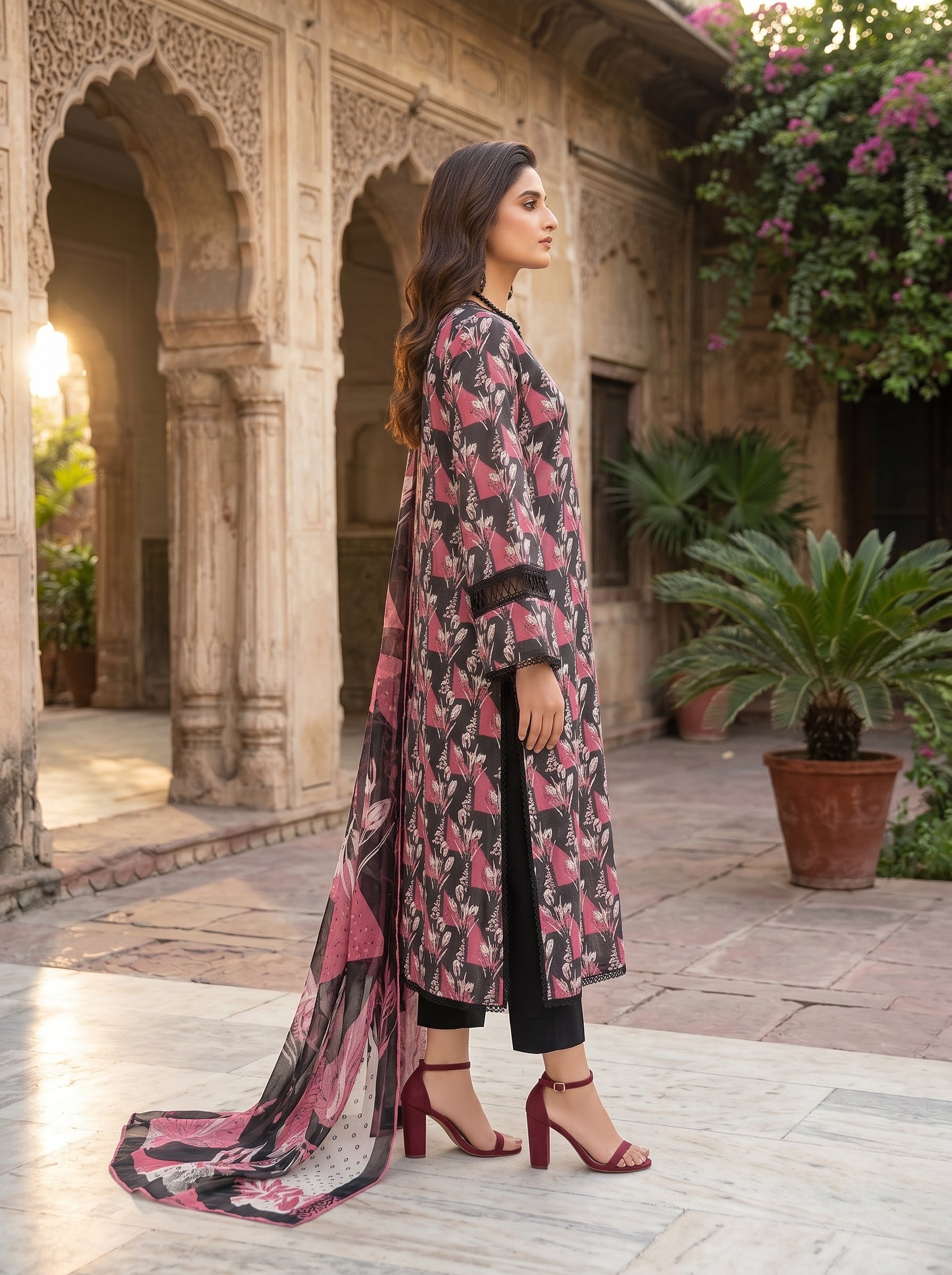 Bareeze Premium Lawn 3 Piece Unstitched Suit