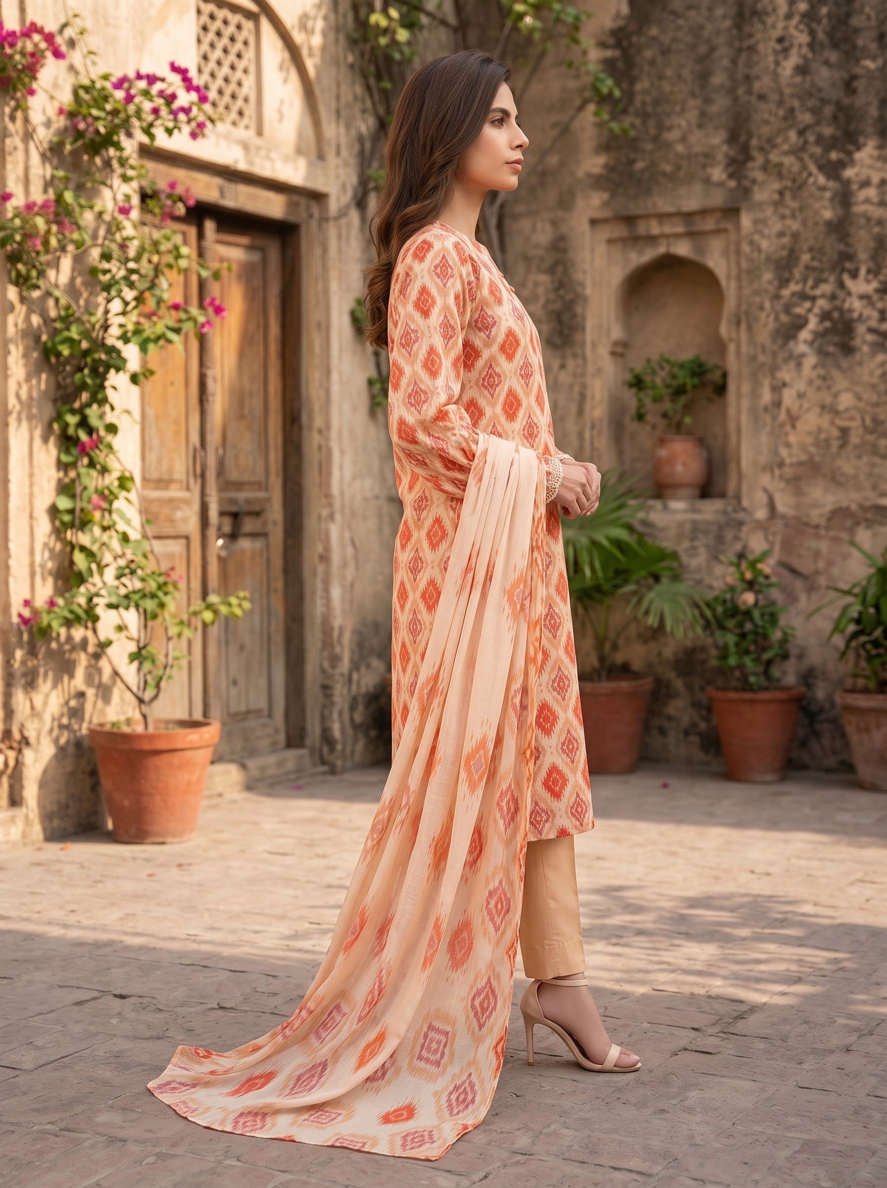 Bareeze Premium Lawn 3 Piece Unstitched Suit