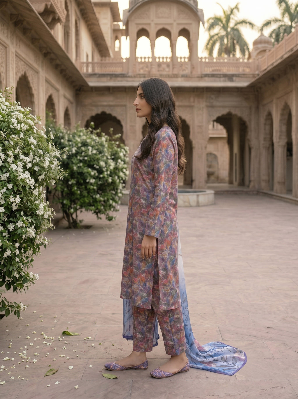 3 Piece Printed Lawn Suit
