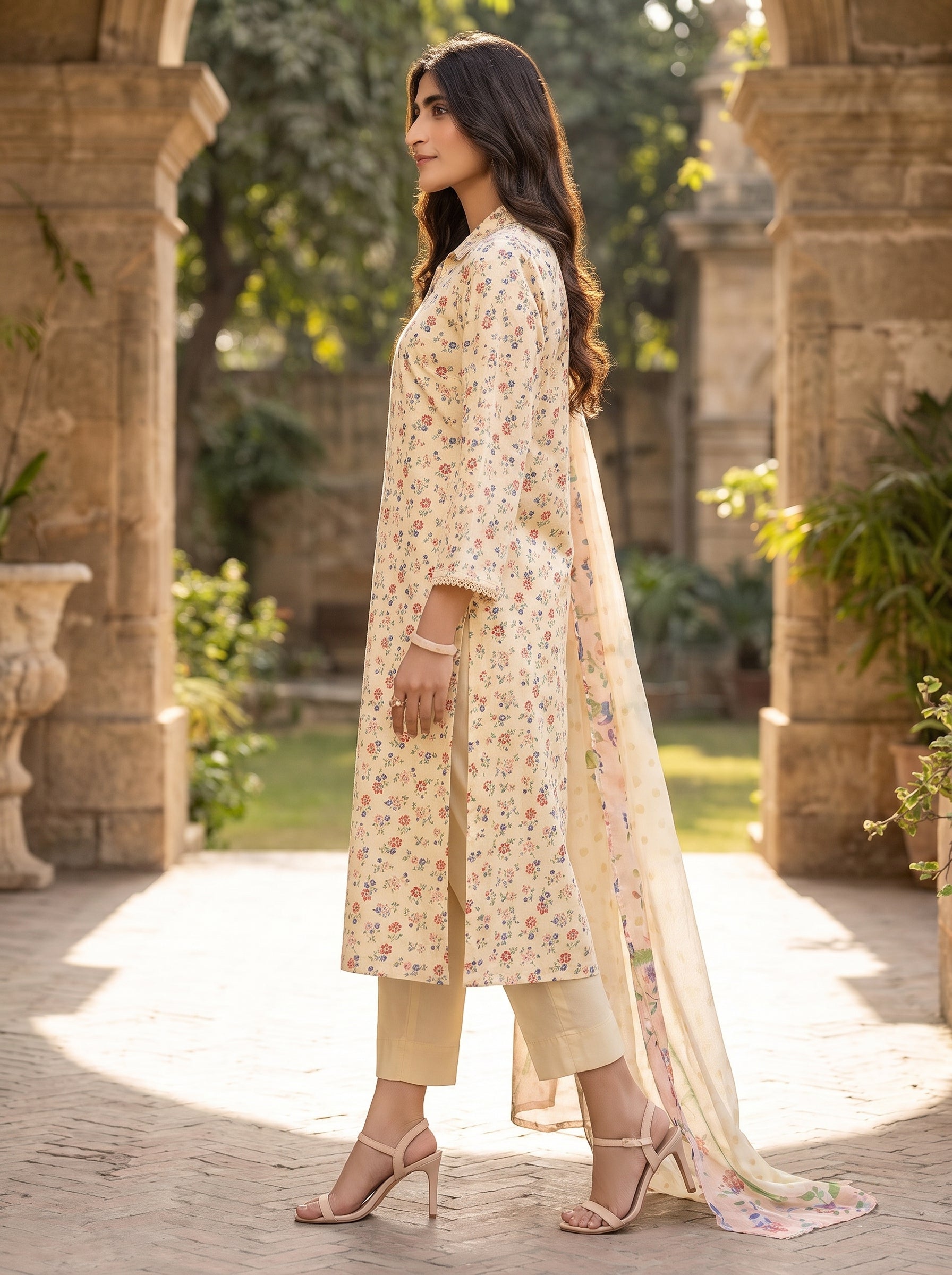 Bareeze Premium Lawn 3 Piece Unstitched Suit