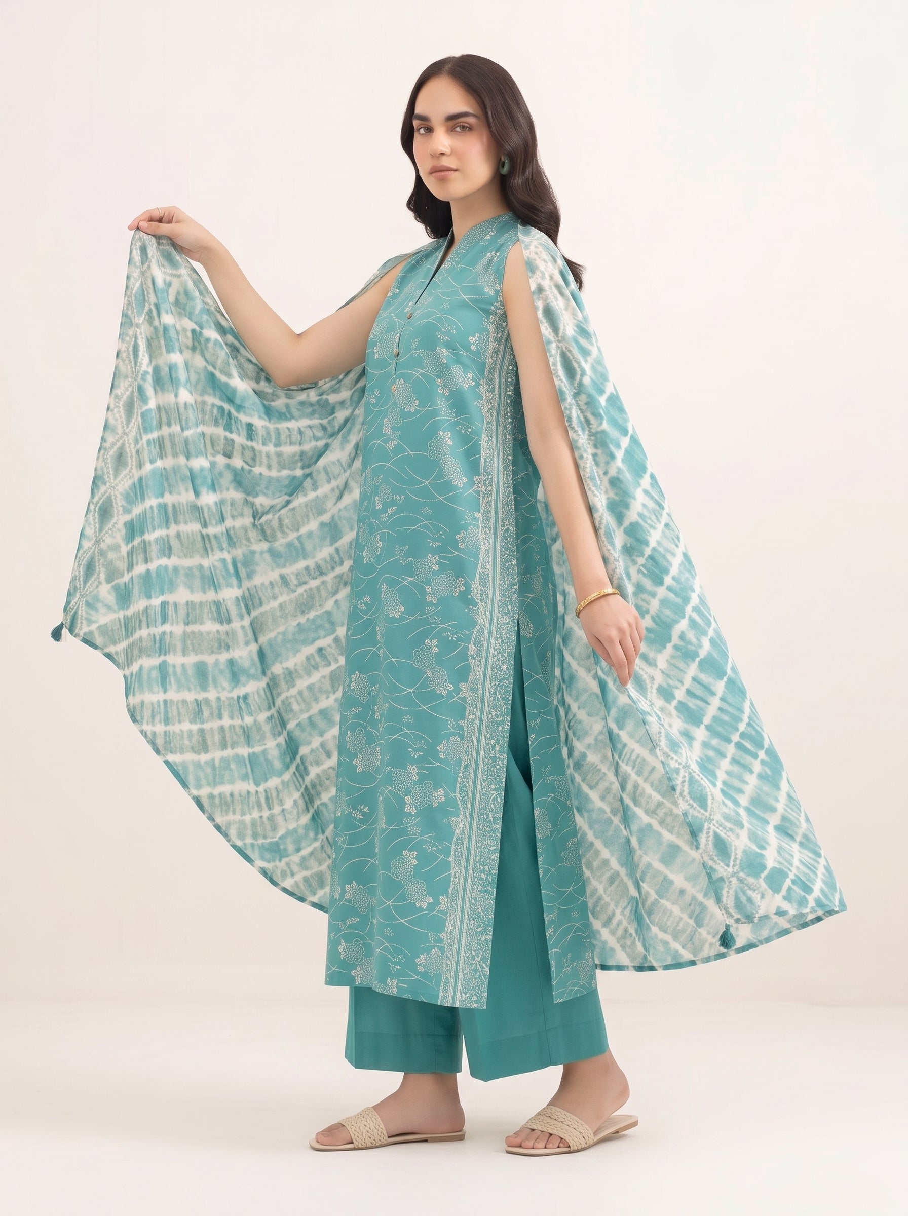 3 Piece - Printed Lawn Suit