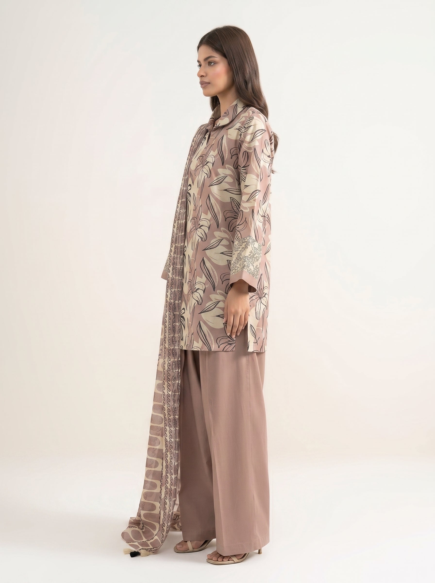 3 Piece - Printed Lawn Suit