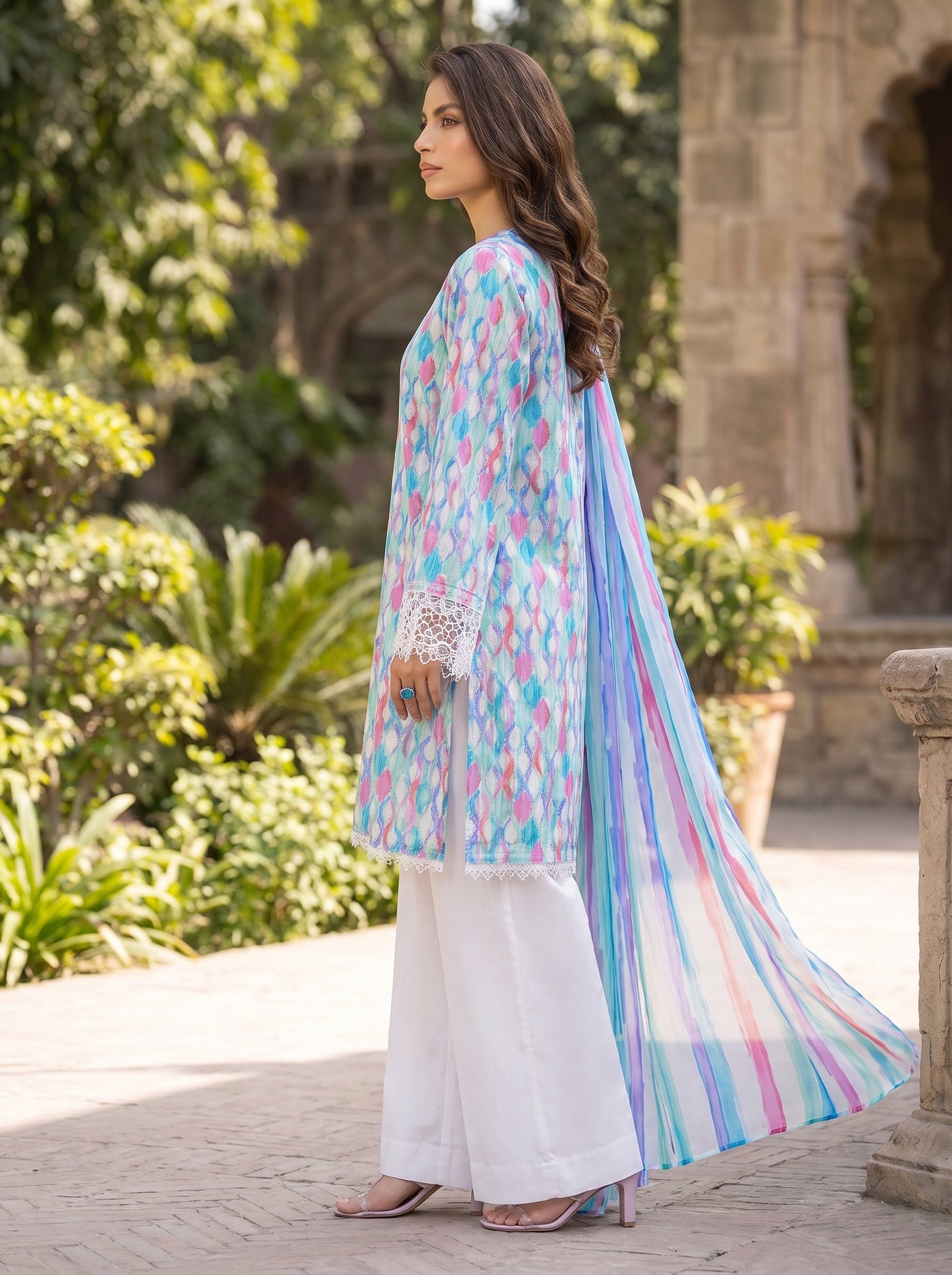 Bareeze Premium Lawn 3 Piece Unstitched Suit