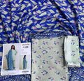 Edenrobe Digital Printed Khaddar 3 Piece