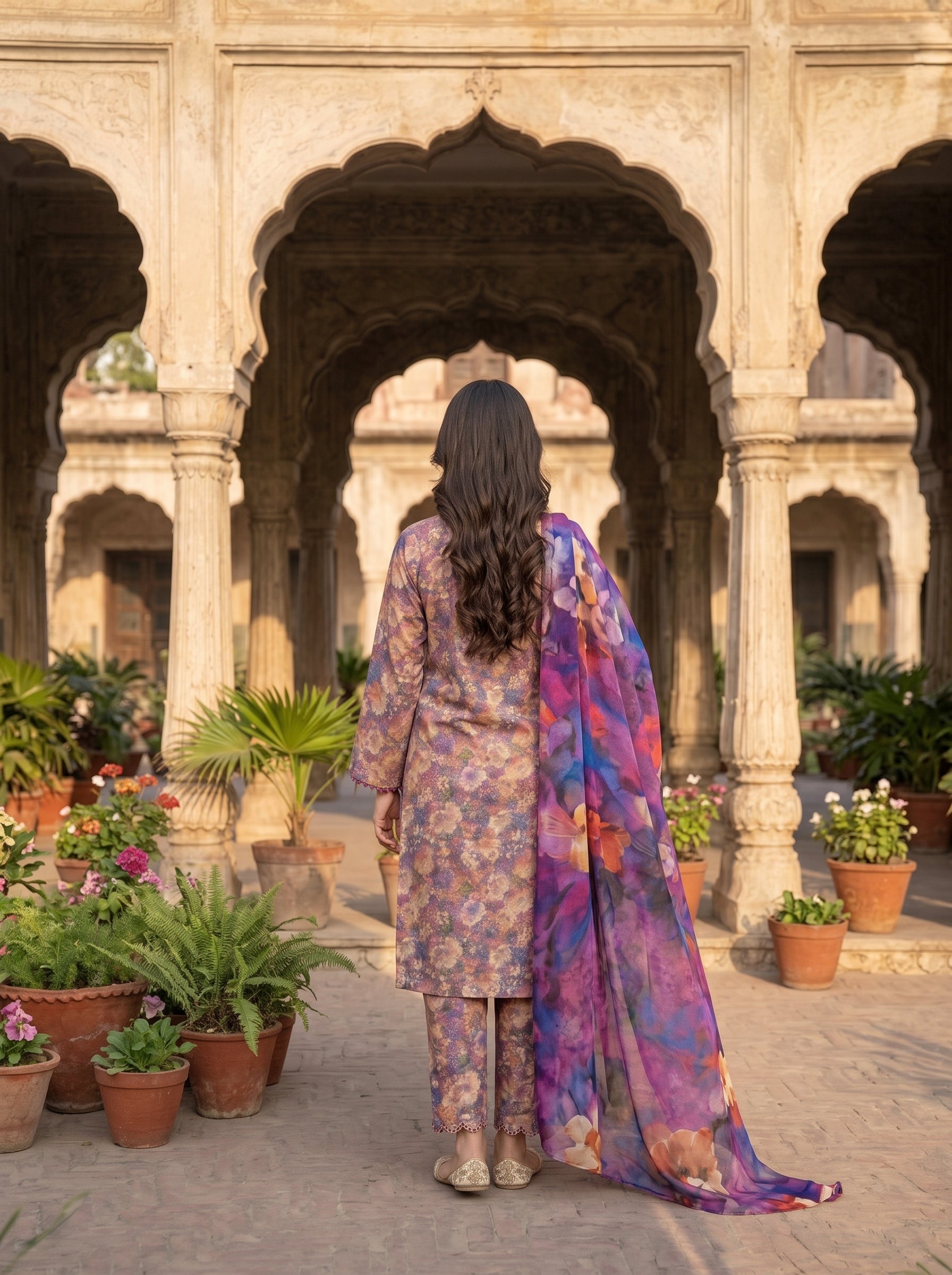 3 Piece Printed Lawn Suit