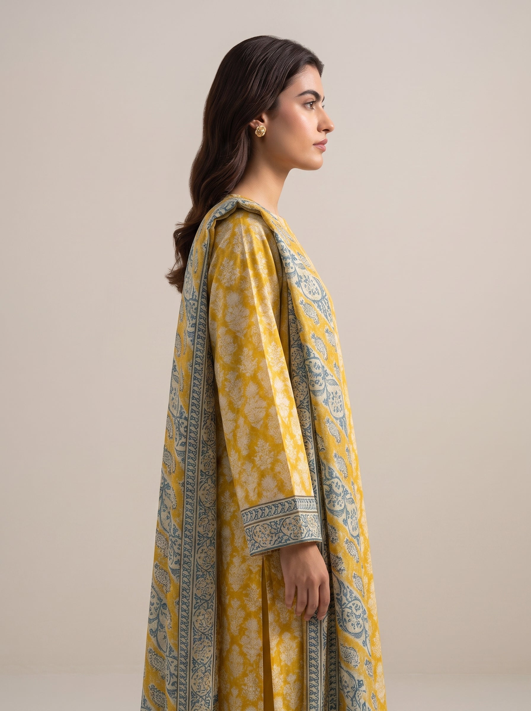3 Piece - Printed Lawn Suit