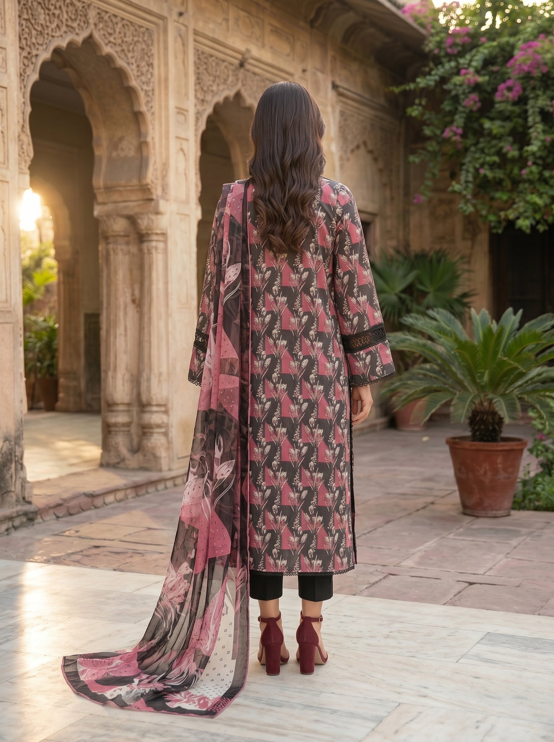 Bareeze Premium Lawn 3 Piece Unstitched Suit