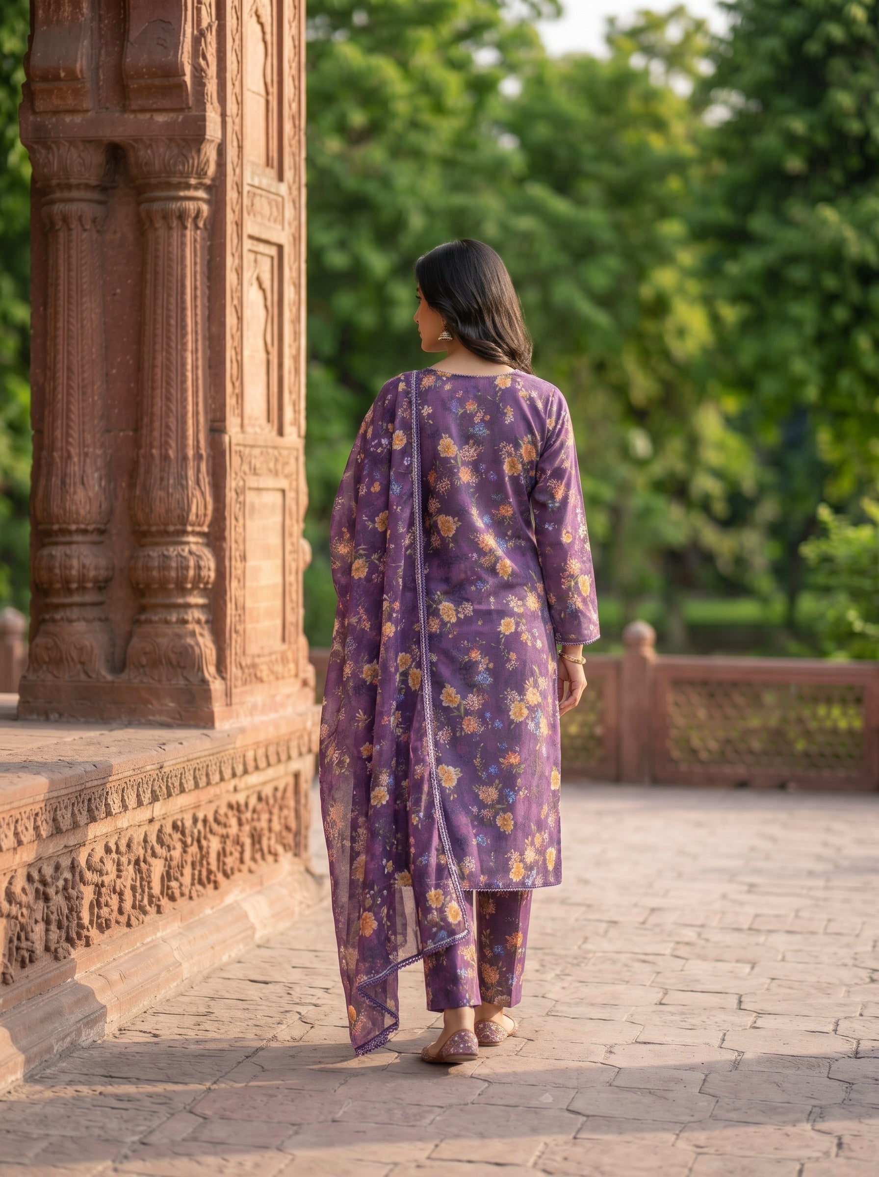 3 Piece Printed Lawn Suit