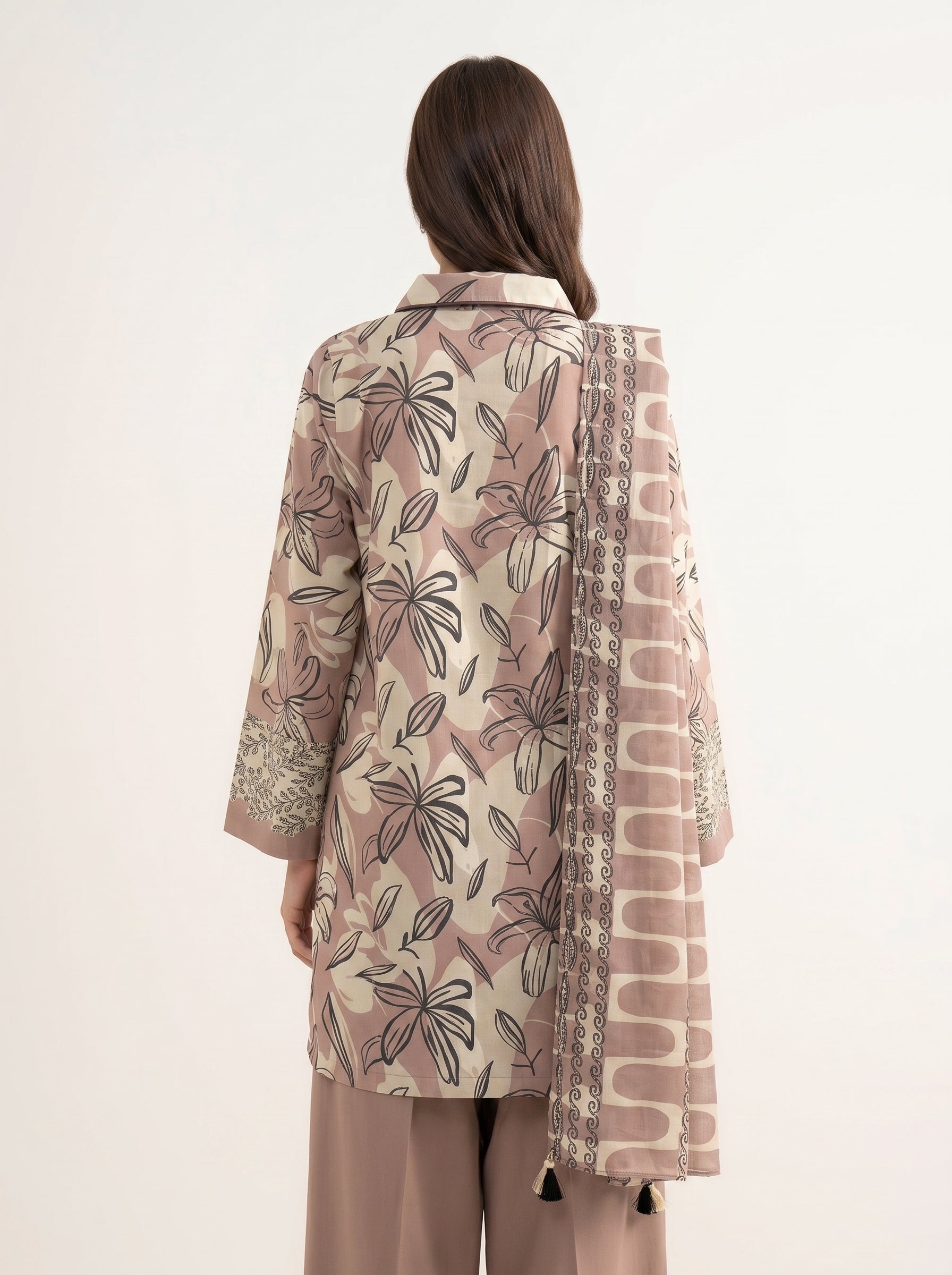 3 Piece - Printed Lawn Suit