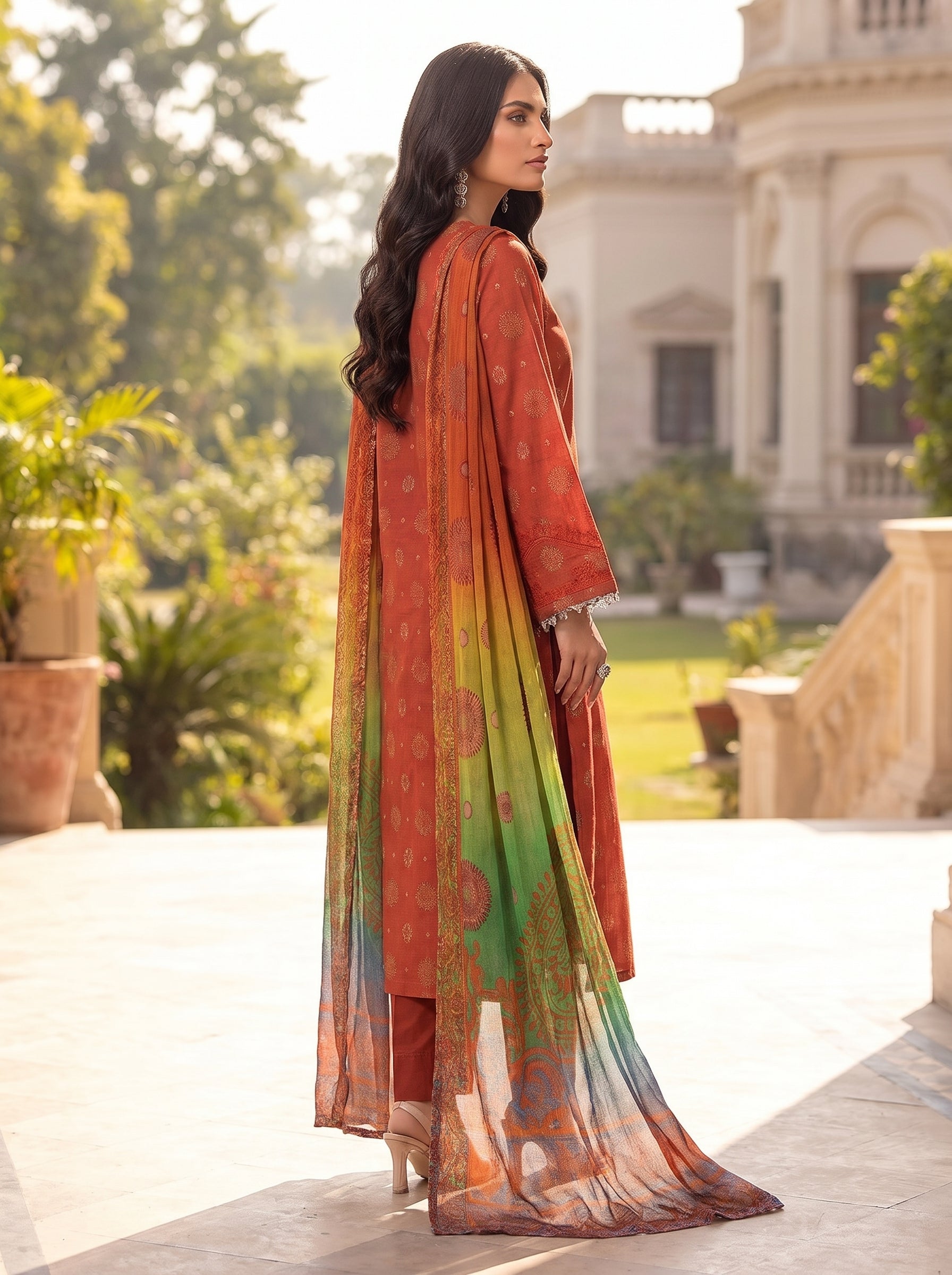 3 Piece Lawn Suit