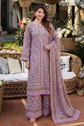 Sapphire Printed Shamooz Silk 3Pc Suit
