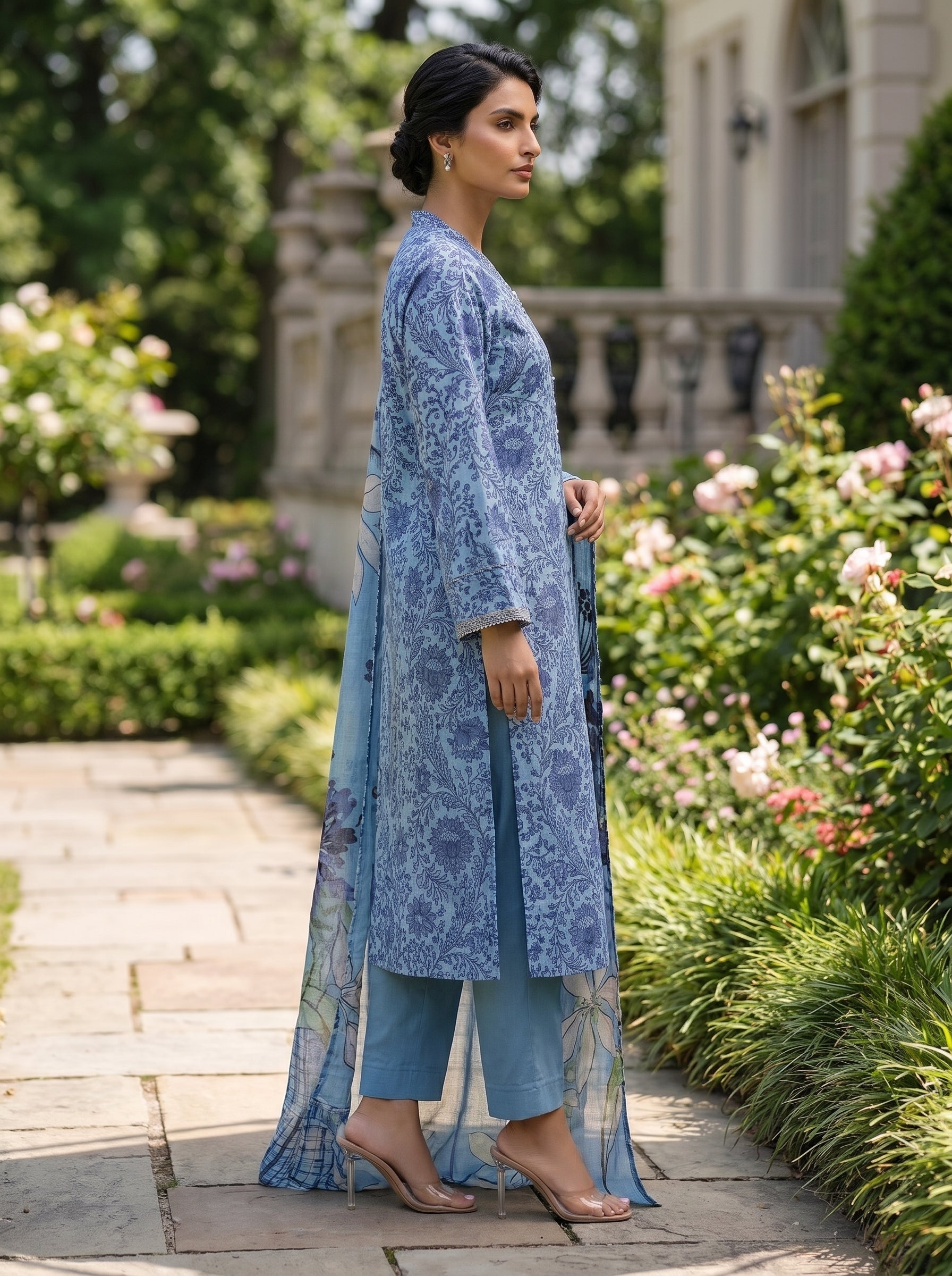 3 Piece Lawn Suit